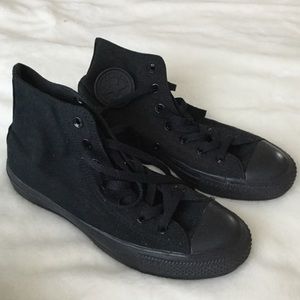Black High Top Converse